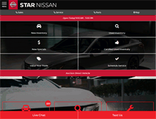 Tablet Screenshot of greensburgnissan.com